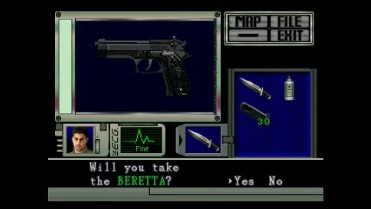 Скриншоты из Resident Evil: Director's Cut / Картинка 144
