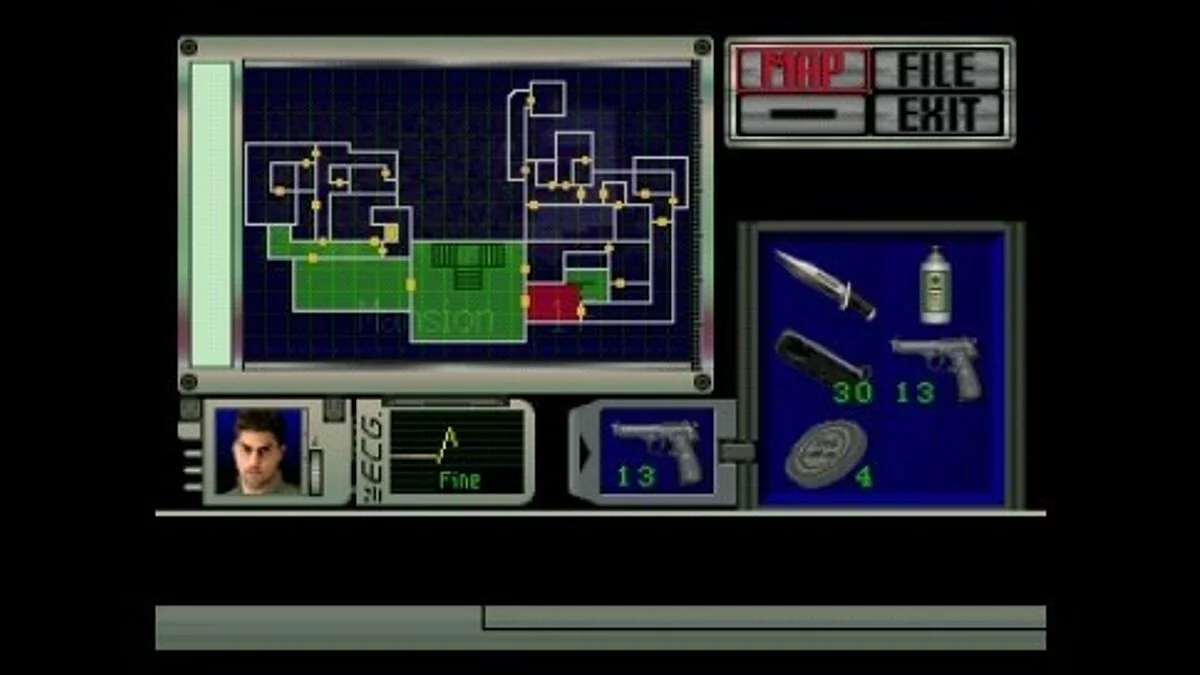Скриншоты из Resident Evil: Director's Cut / Картинка 151