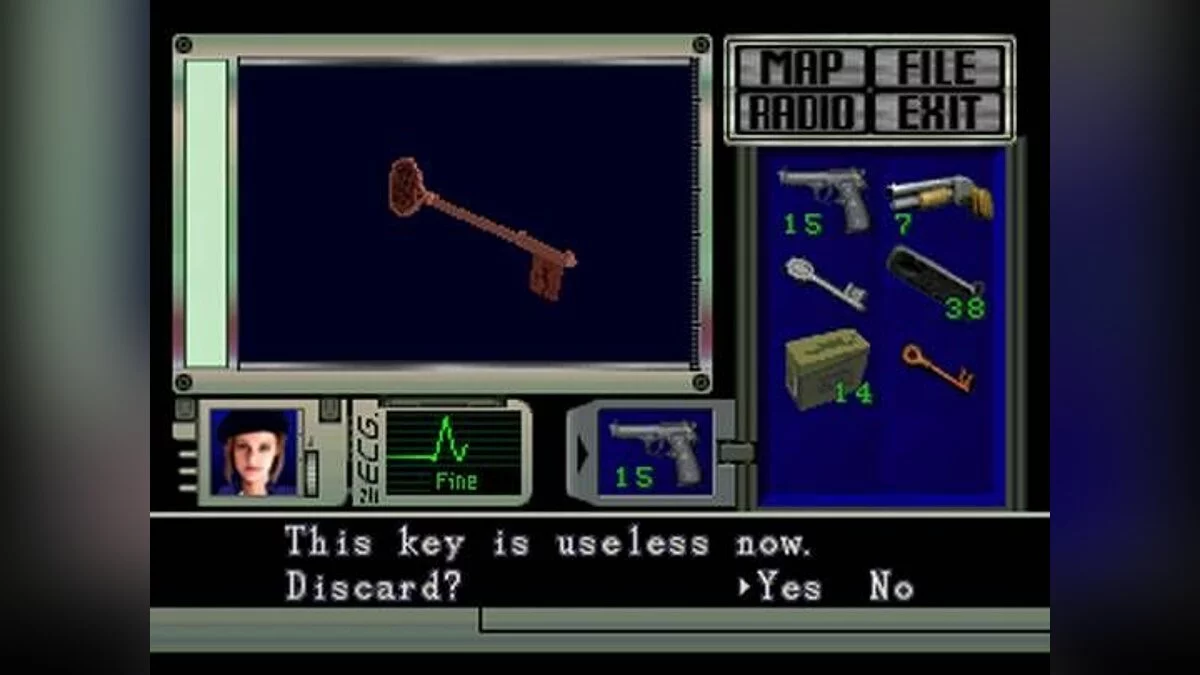 Скриншоты из Resident Evil: Director's Cut / Картинка 46