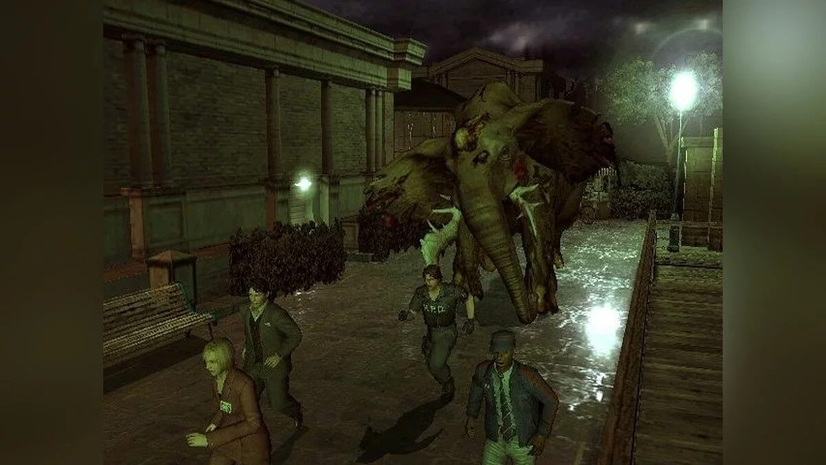Скриншоты из Resident Evil: Outbreak: File #2 / Картинка 8