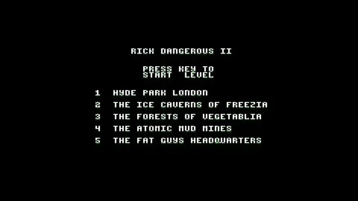 Скриншоты из Rick Dangerous 2 / Картинка 50