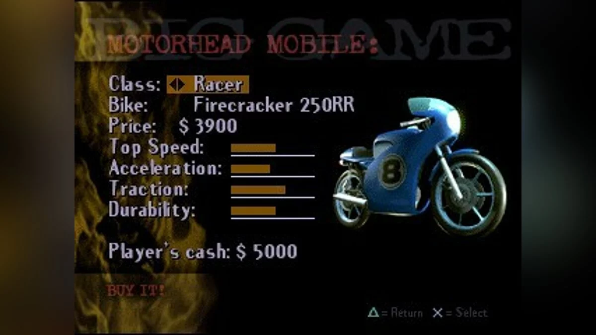 Скриншоты из Road Rash 3-D / Картинка 10