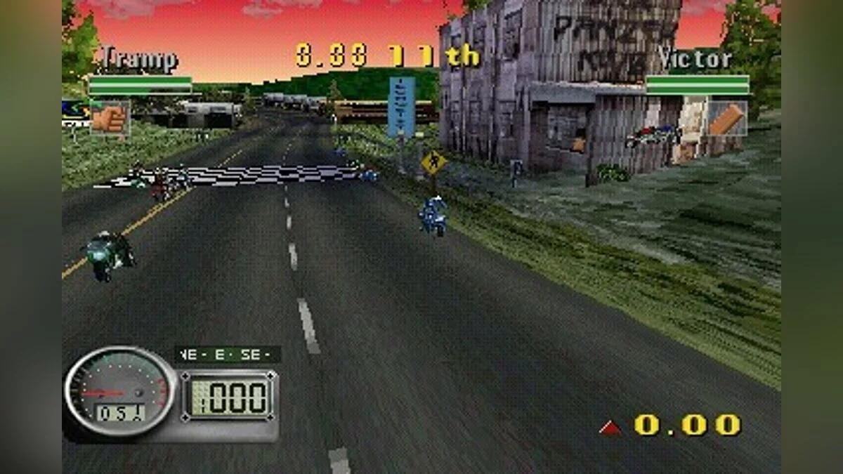 Скриншоты из Road Rash 3-D / Картинка 23