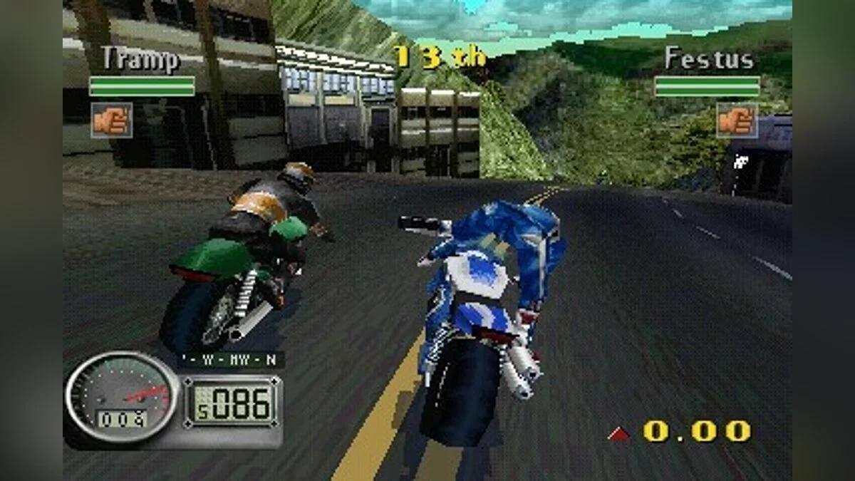 Скриншоты из Road Rash 3-D / Картинка 28