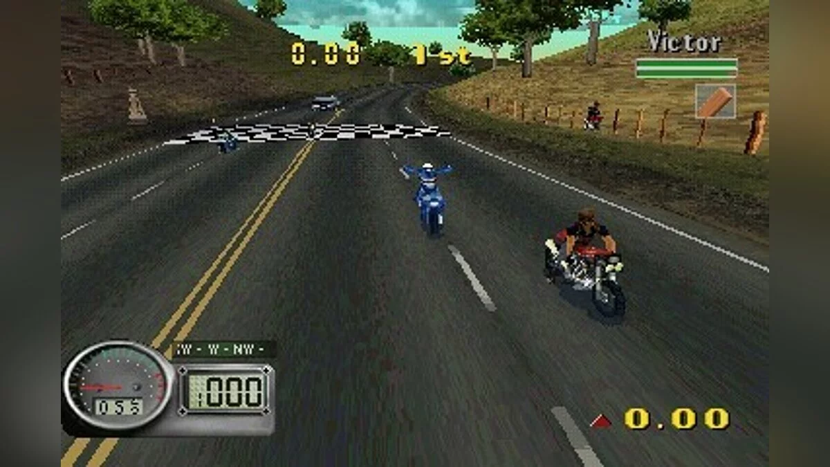 Скриншоты из Road Rash 3-D / Картинка 30