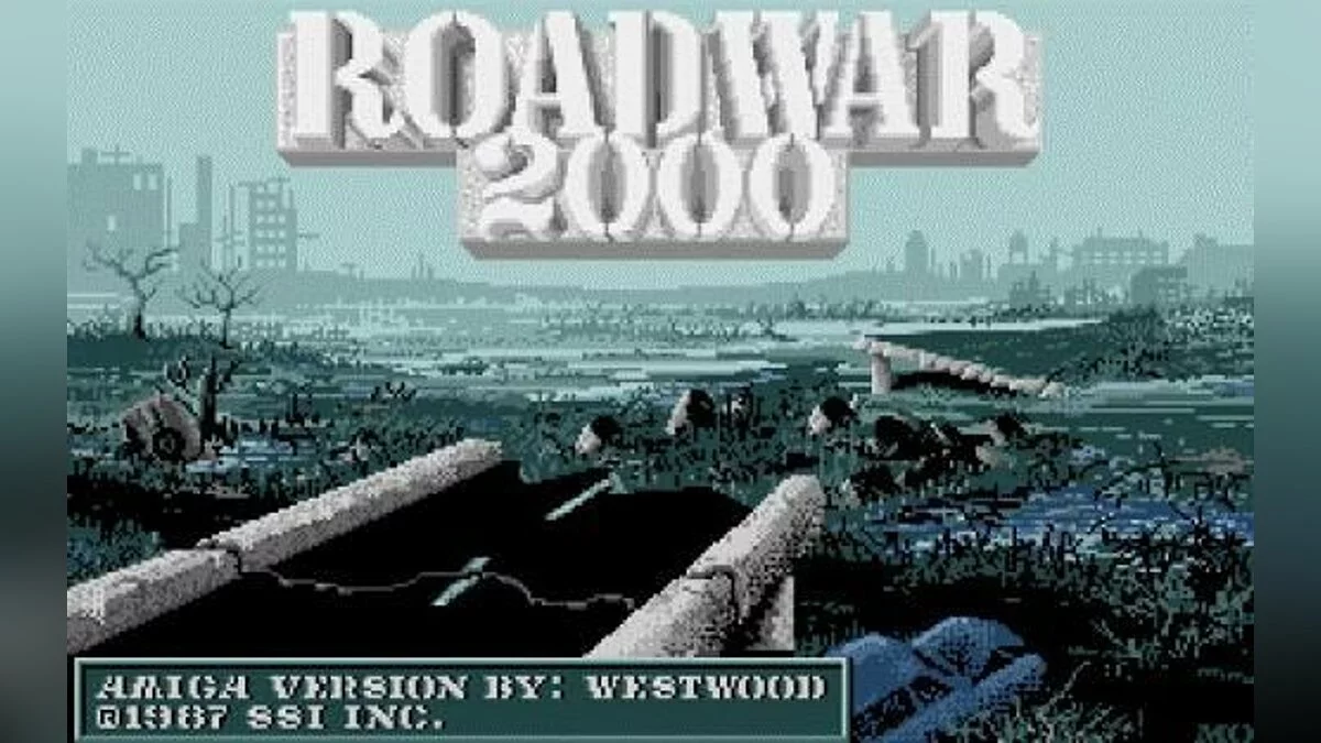 Скриншоты из Roadwar 2000 / Картинка 1