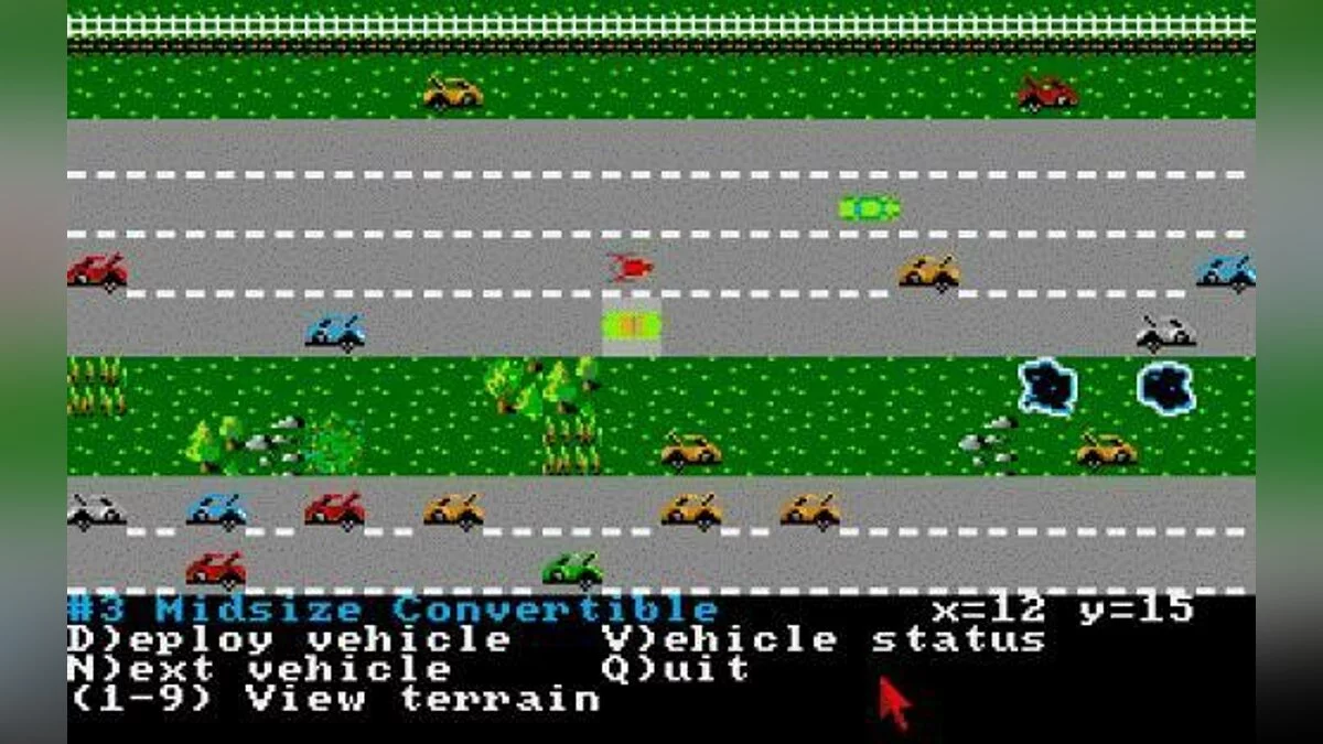 Скриншоты из Roadwar 2000 / Картинка 5