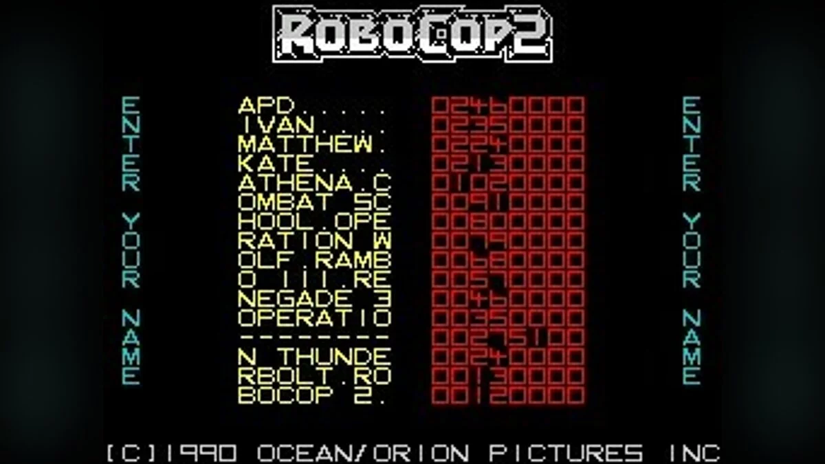 Скриншоты из RoboCop 2 (1990) / Картинка 52