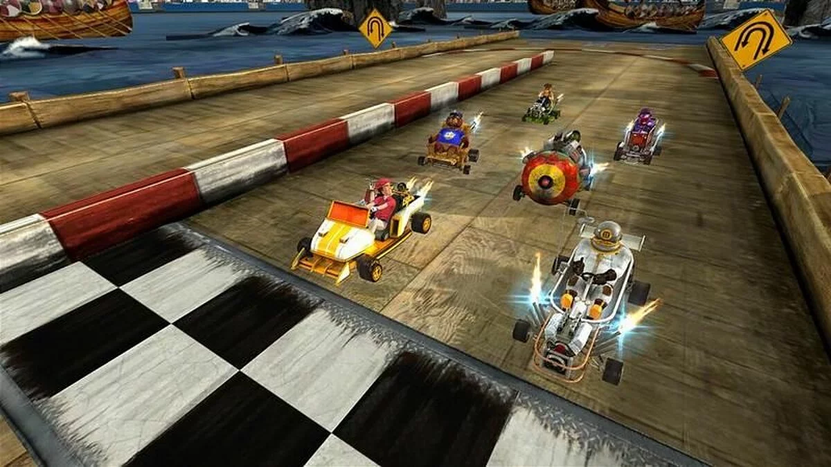 Скриншоты из Jimmie Johnson's Anything with an Engine / Картинка 3