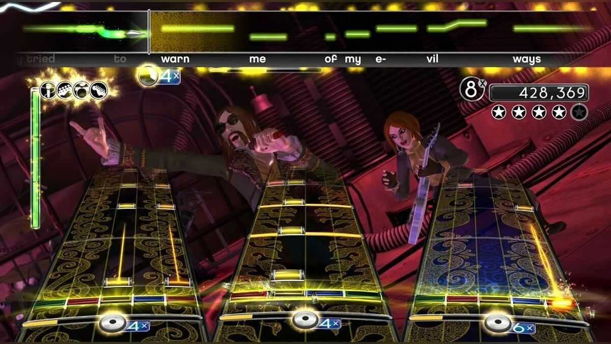 Скриншоты из Rock Band 2 / Картинка 33