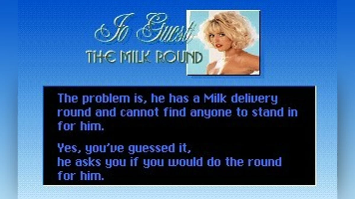 Скриншоты из Jo Guest in the Milk Round / Картинка 3