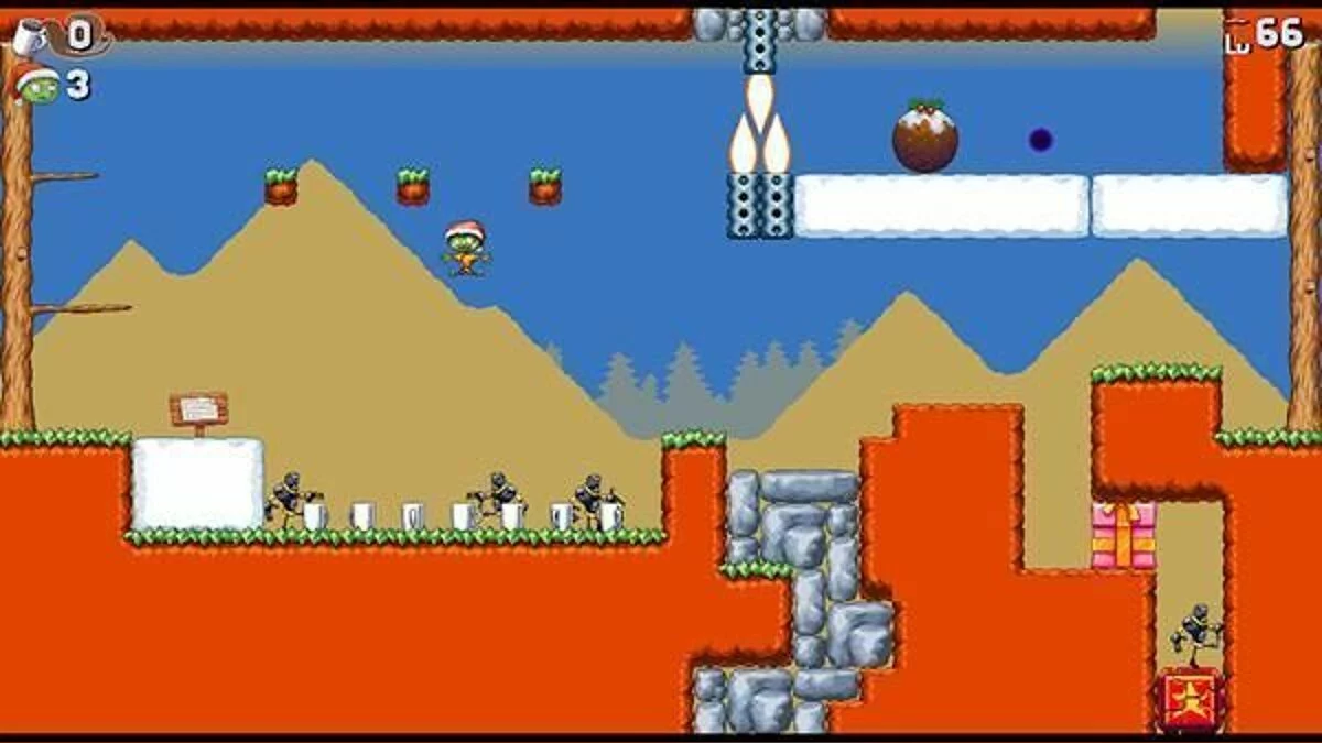 Скриншоты из Johnny Platform Saves Xmas! / Картинка 4