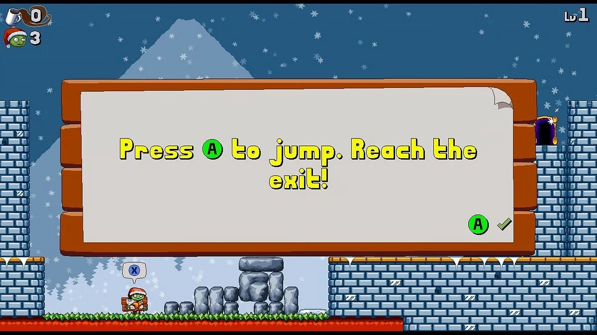 Скриншоты из Johnny Platform Saves Xmas! / Картинка 10