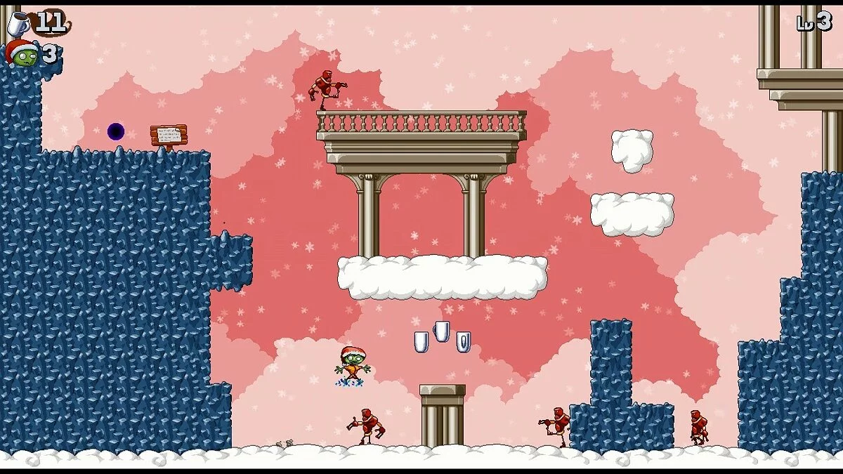 Скриншоты из Johnny Platform Saves Xmas! / Картинка 13