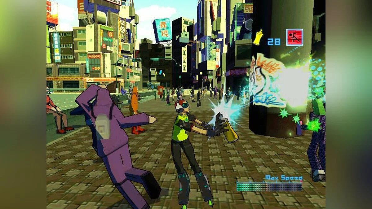 Скриншоты из JSRF: Jet Set Radio Future / Картинка 8