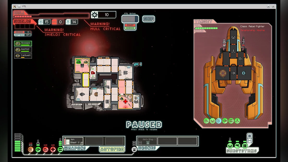 Скриншоты из FTL: Faster Than Light / Картинка 33
