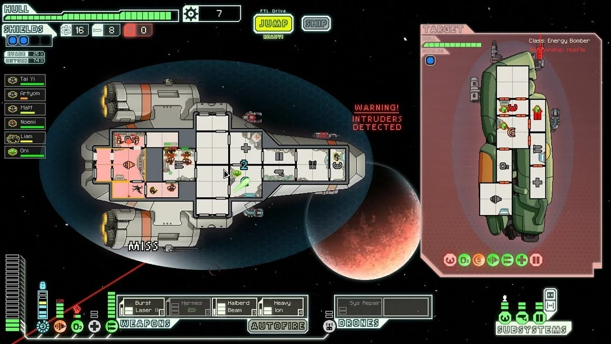 Скриншоты из FTL: Faster Than Light / Картинка 5