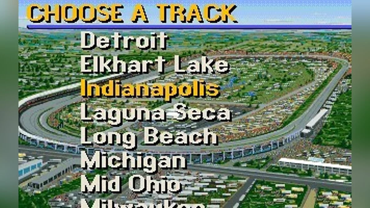 Скриншоты из IndyCar Racing / Картинка 11