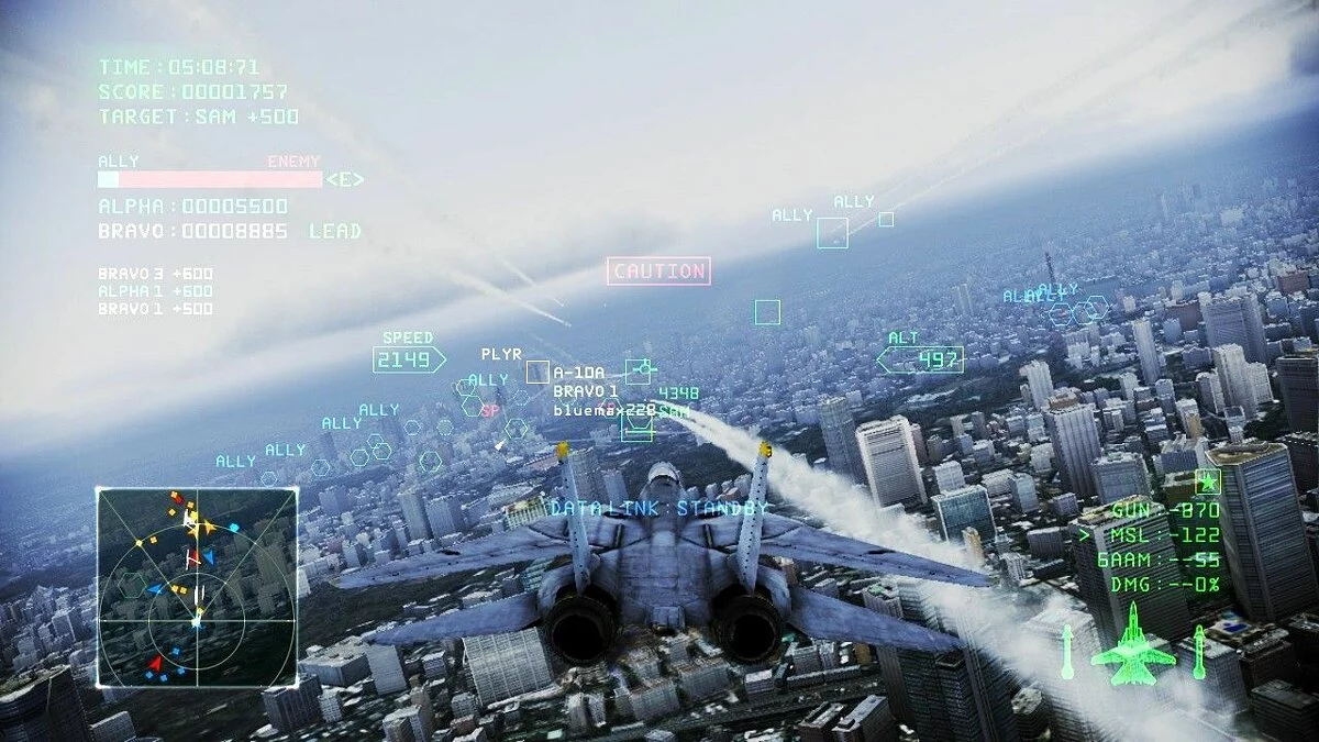 Скриншоты из Ace Combat Infinity / Картинка 20