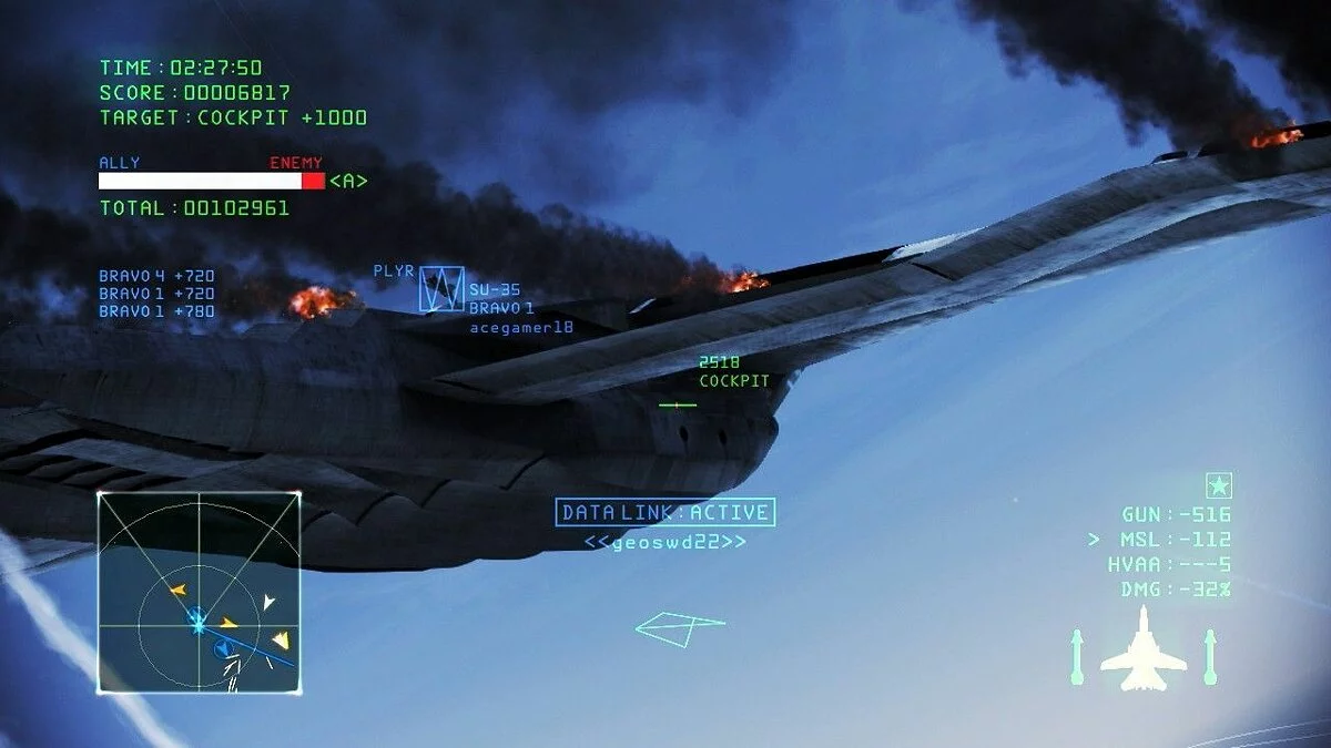 Скриншоты из Ace Combat Infinity / Картинка 34
