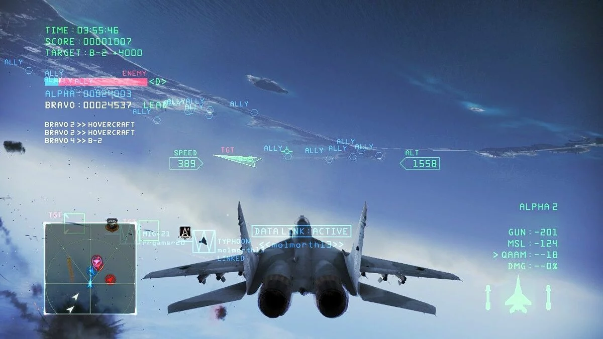 Скриншоты из Ace Combat Infinity / Картинка 60