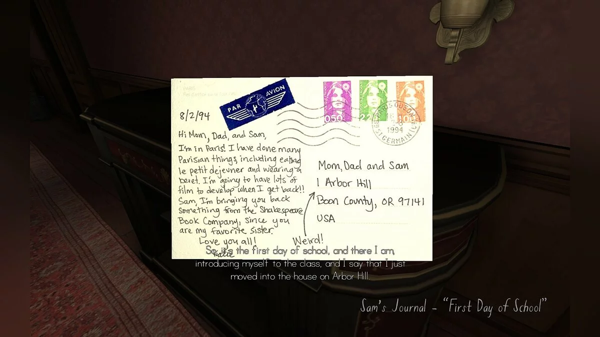 Скриншоты из Gone Home / Картинка 38