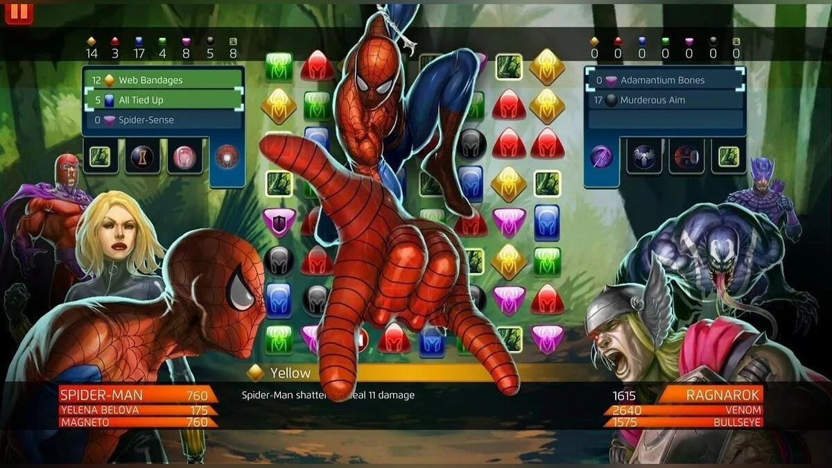 Скриншоты из Marvel Puzzle Quest: Dark Reign / Картинка 38