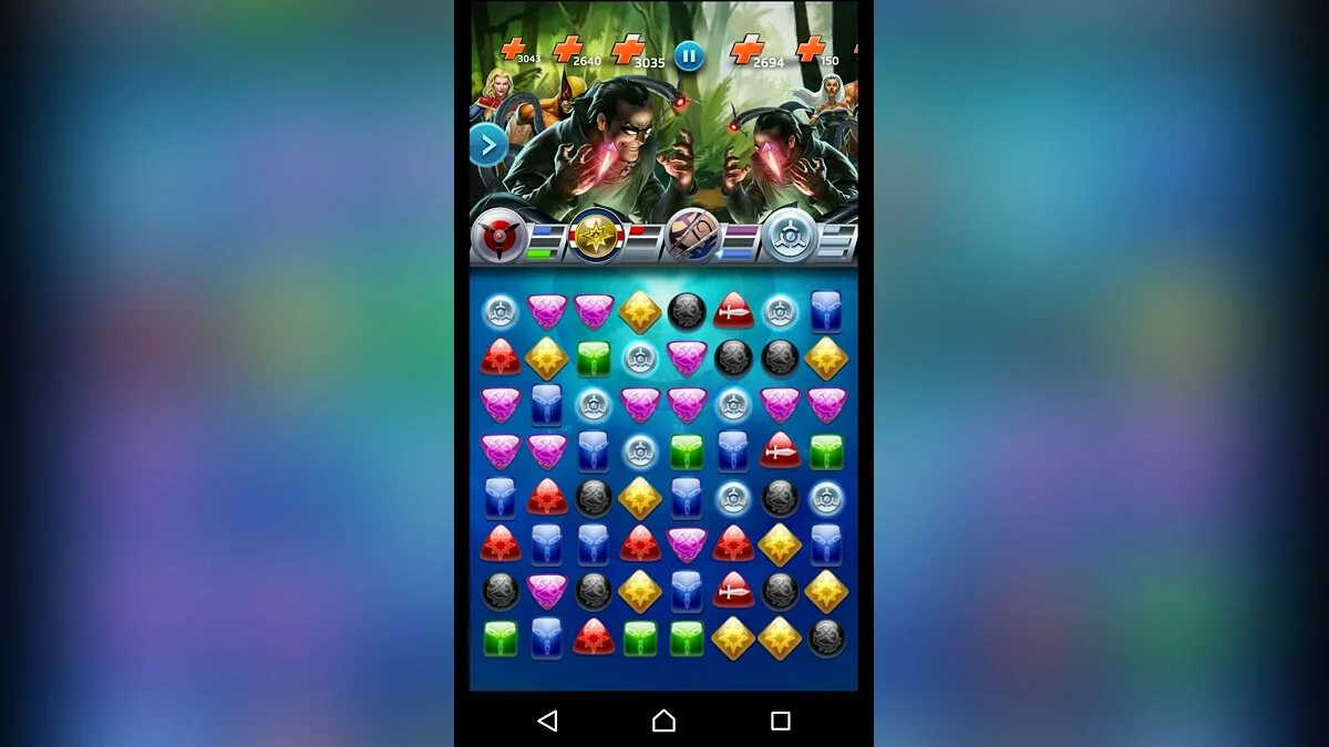 Скриншоты из Marvel Puzzle Quest: Dark Reign / Картинка 44