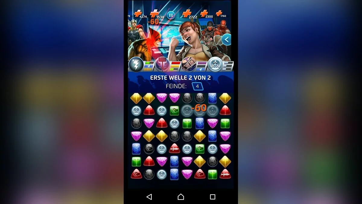 Скриншоты из Marvel Puzzle Quest: Dark Reign / Картинка 52