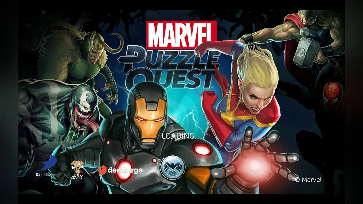Скриншоты из Marvel Puzzle Quest: Dark Reign / Картинка 53