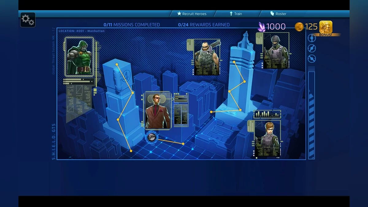Скриншоты из Marvel Puzzle Quest: Dark Reign / Картинка 56