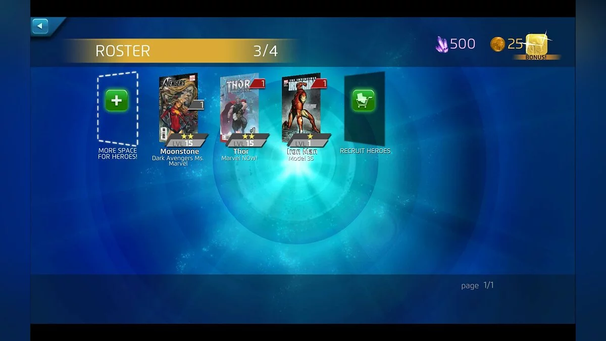 Скриншоты из Marvel Puzzle Quest: Dark Reign / Картинка 58