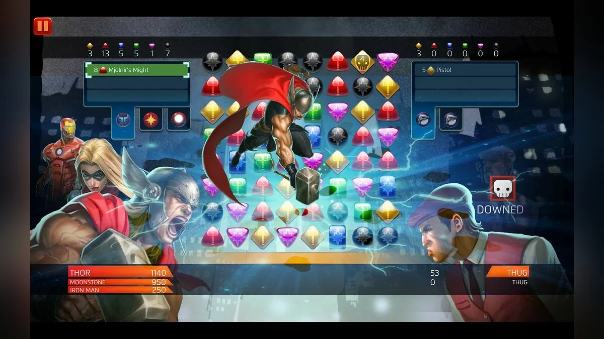 Скриншоты из Marvel Puzzle Quest: Dark Reign / Картинка 59