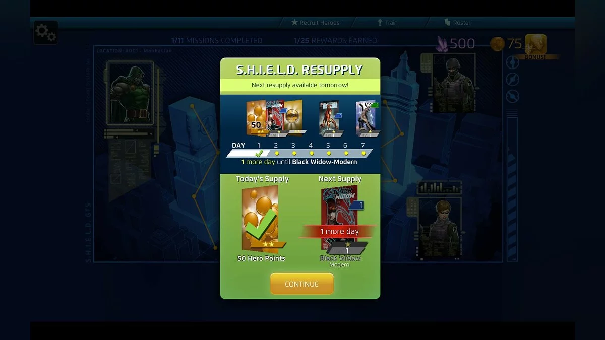 Скриншоты из Marvel Puzzle Quest: Dark Reign / Картинка 60