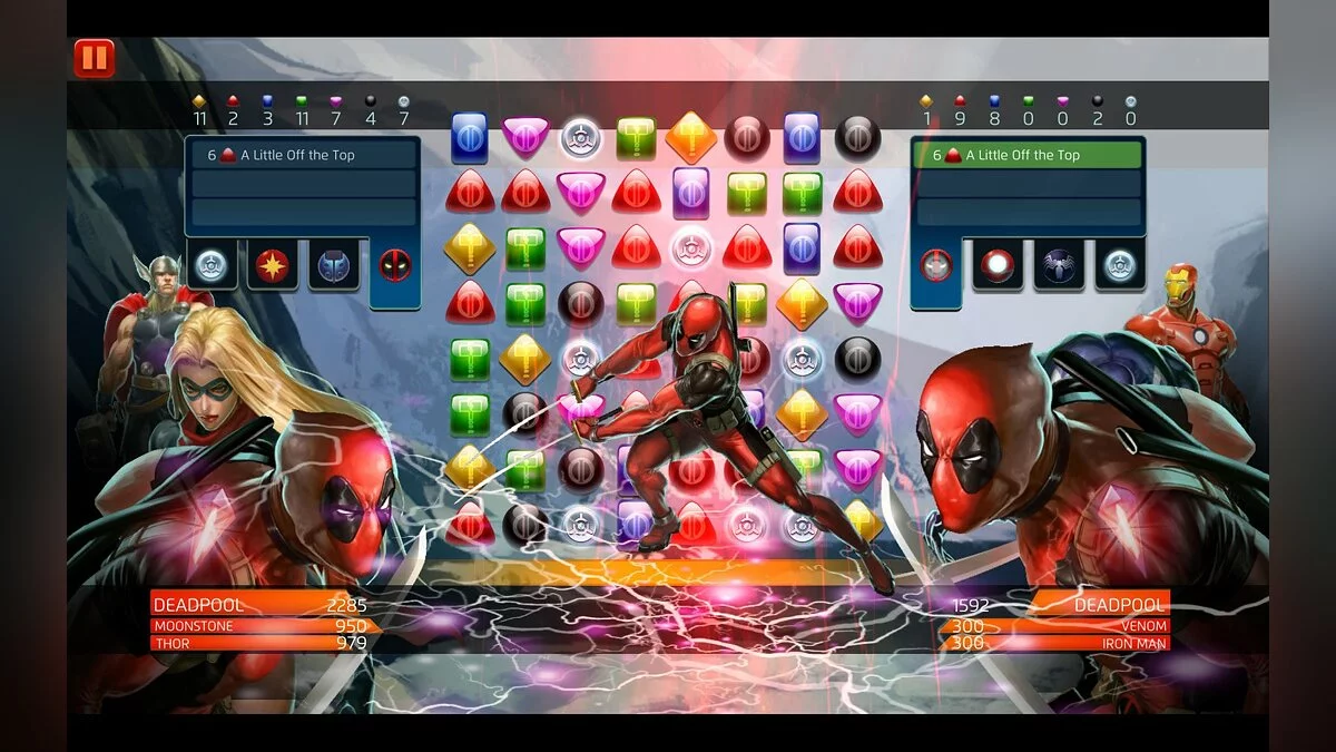 Скриншоты из Marvel Puzzle Quest: Dark Reign / Картинка 64