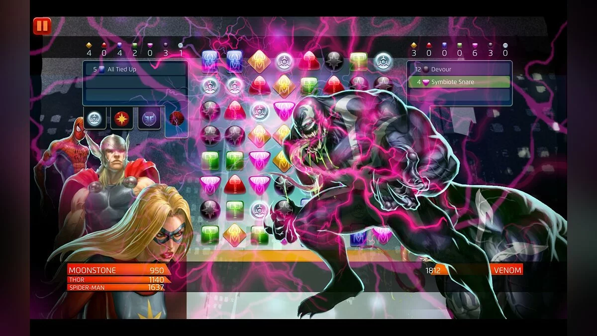 Скриншоты из Marvel Puzzle Quest: Dark Reign / Картинка 66