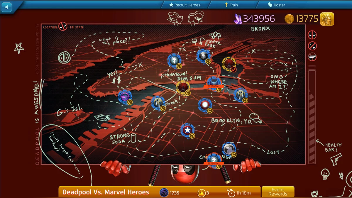 Скриншоты из Marvel Puzzle Quest: Dark Reign / Картинка 10