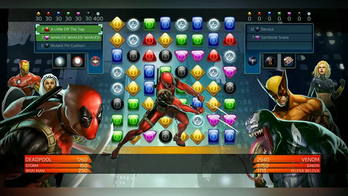 Скриншоты из Marvel Puzzle Quest: Dark Reign / Картинка 12