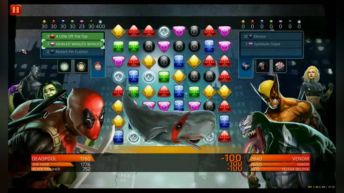 Скриншоты из Marvel Puzzle Quest: Dark Reign / Картинка 13