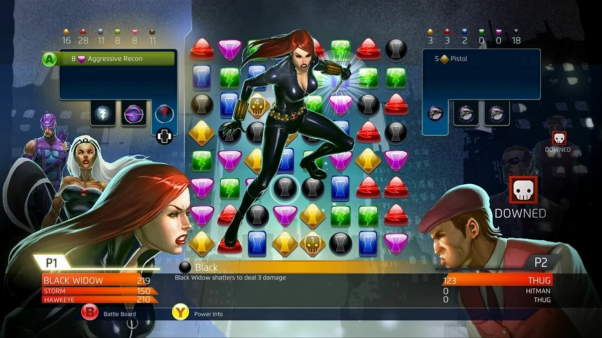 Скриншоты из Marvel Puzzle Quest: Dark Reign / Картинка 23