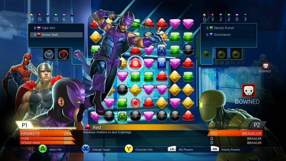 Скриншоты из Marvel Puzzle Quest: Dark Reign / Картинка 25