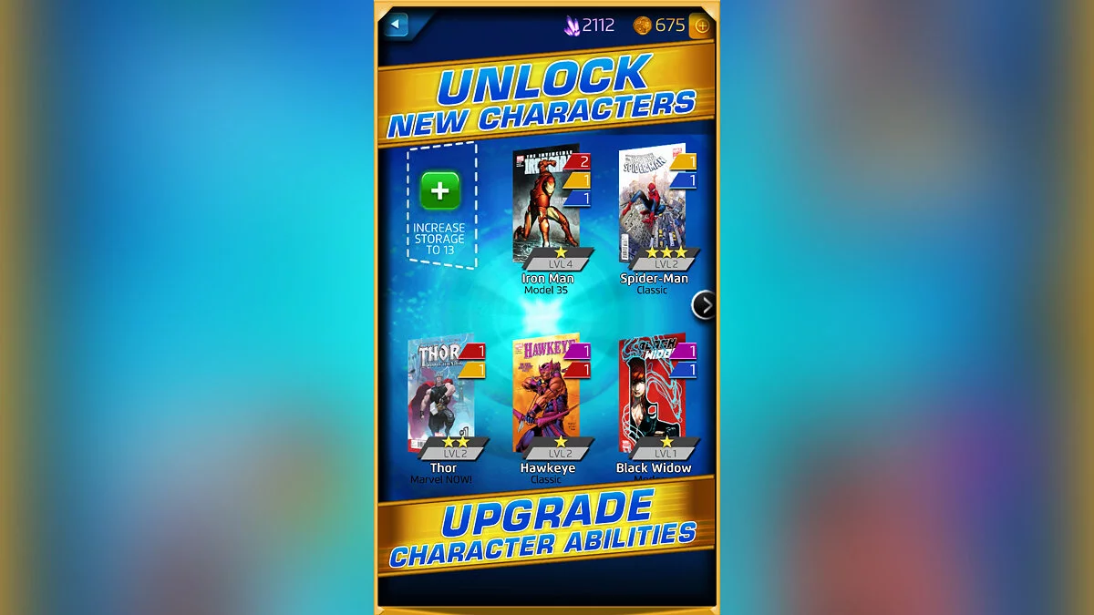 Скриншоты из Marvel Puzzle Quest: Dark Reign / Картинка 5
