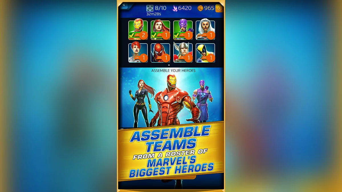 Скриншоты из Marvel Puzzle Quest: Dark Reign / Картинка 6
