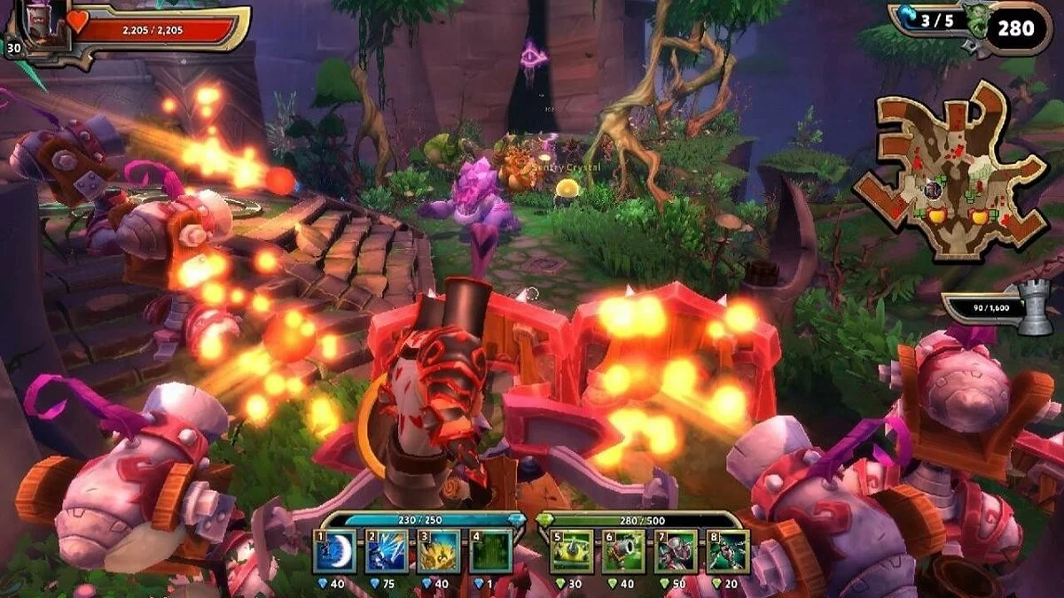 Скриншоты из Dungeon Defenders 2 / Картинка 36