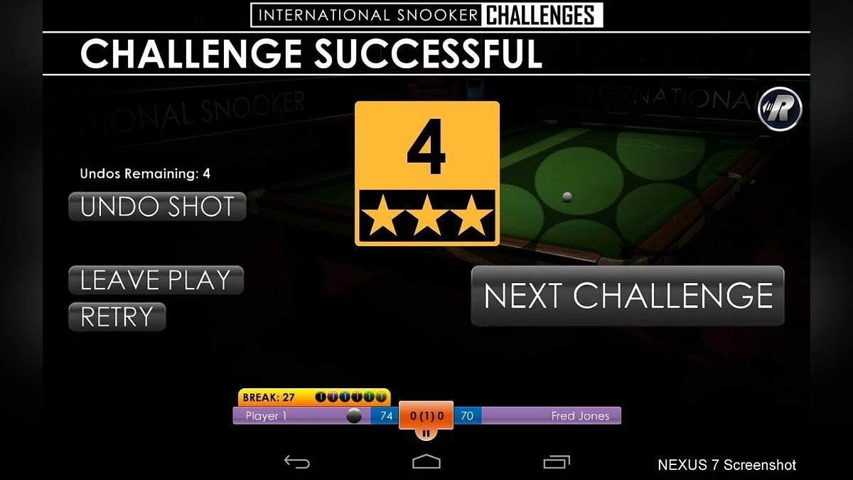 Скриншоты из IS Snooker Challenges / Картинка 3