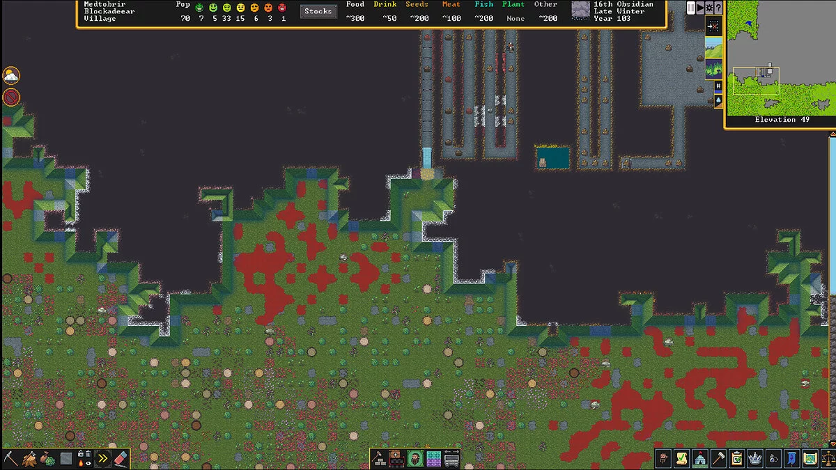 Скриншоты из Dwarf Fortress / Картинка 8