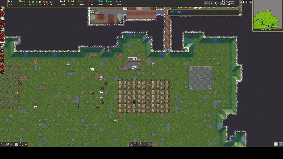 Скриншоты из Dwarf Fortress / Картинка 17