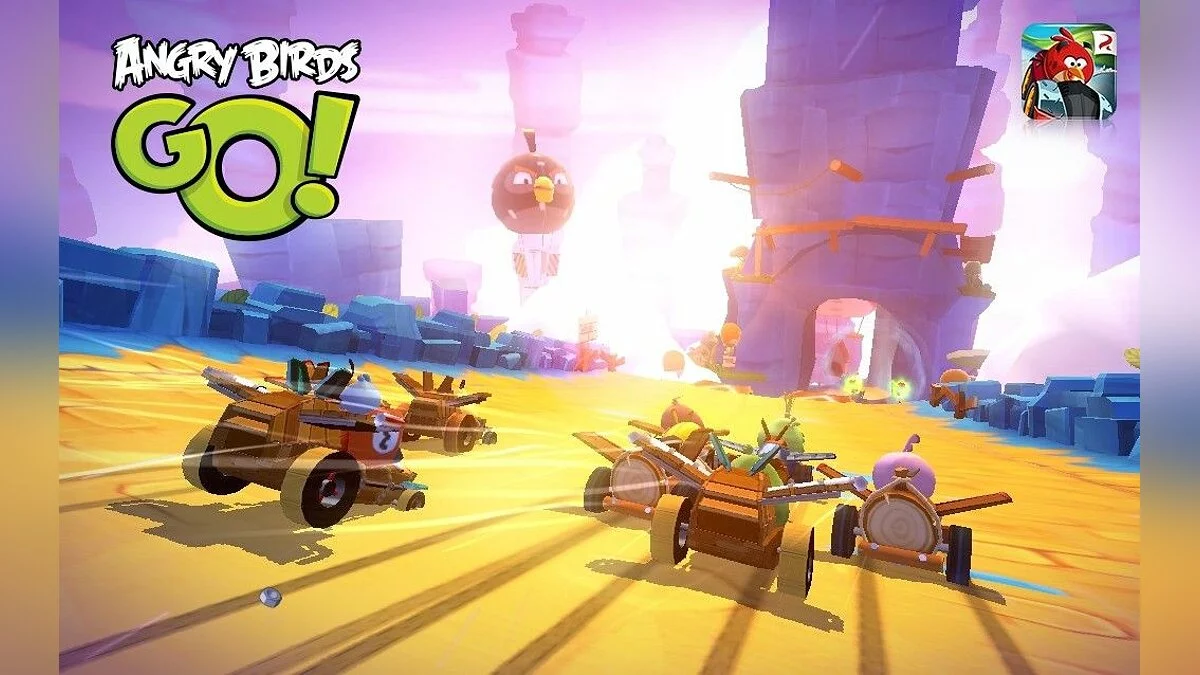 Скриншоты из Angry Birds Go / Картинка 1