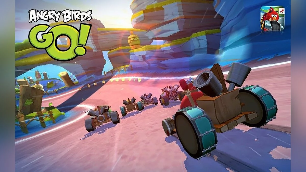 Скриншоты из Angry Birds Go / Картинка 2