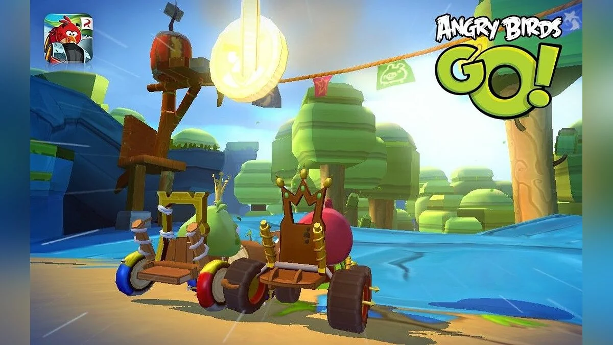 Скриншоты из Angry Birds Go / Картинка 3